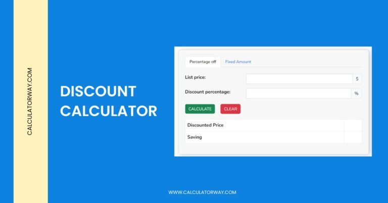 discount calculator