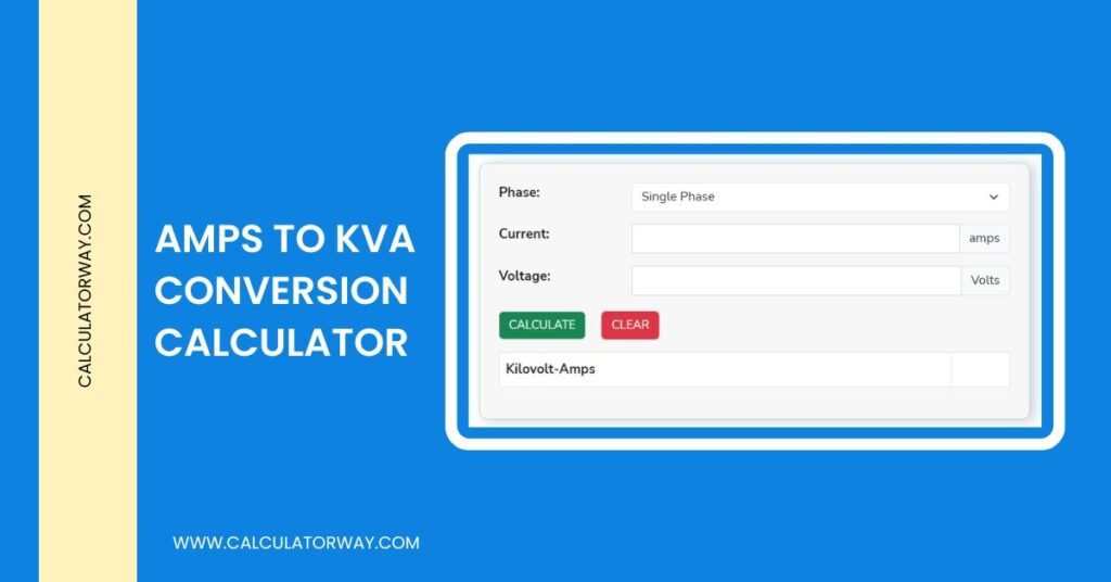 Electrical Calculator - Calculatorway